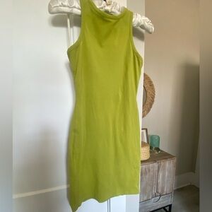 Wild Fable Vibrant Green Mini Dress